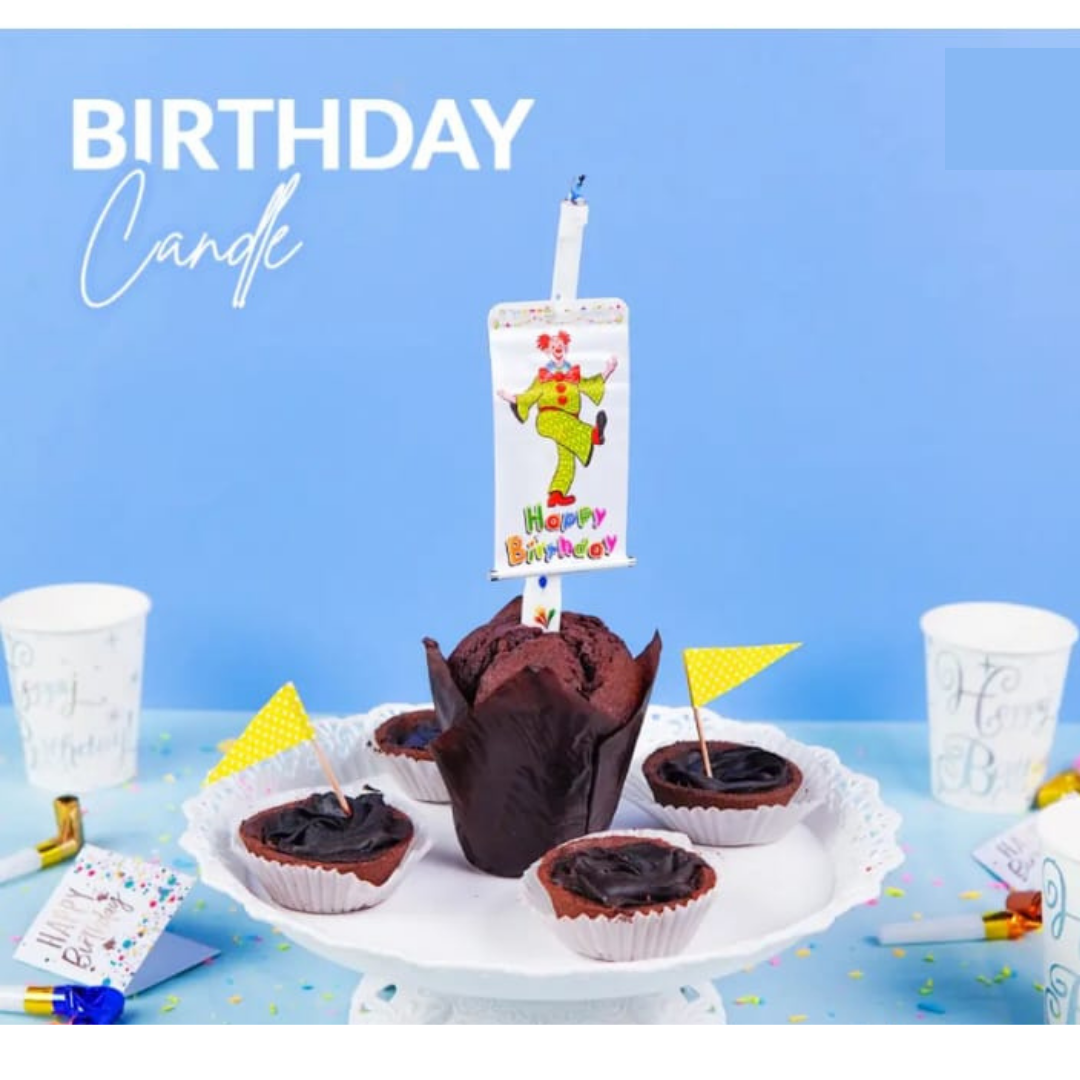 Happy Birthday Surprise Pop-Up Candle – Creative Cake Topper for Birthday Parties, Celebrations & Cake Decorations
